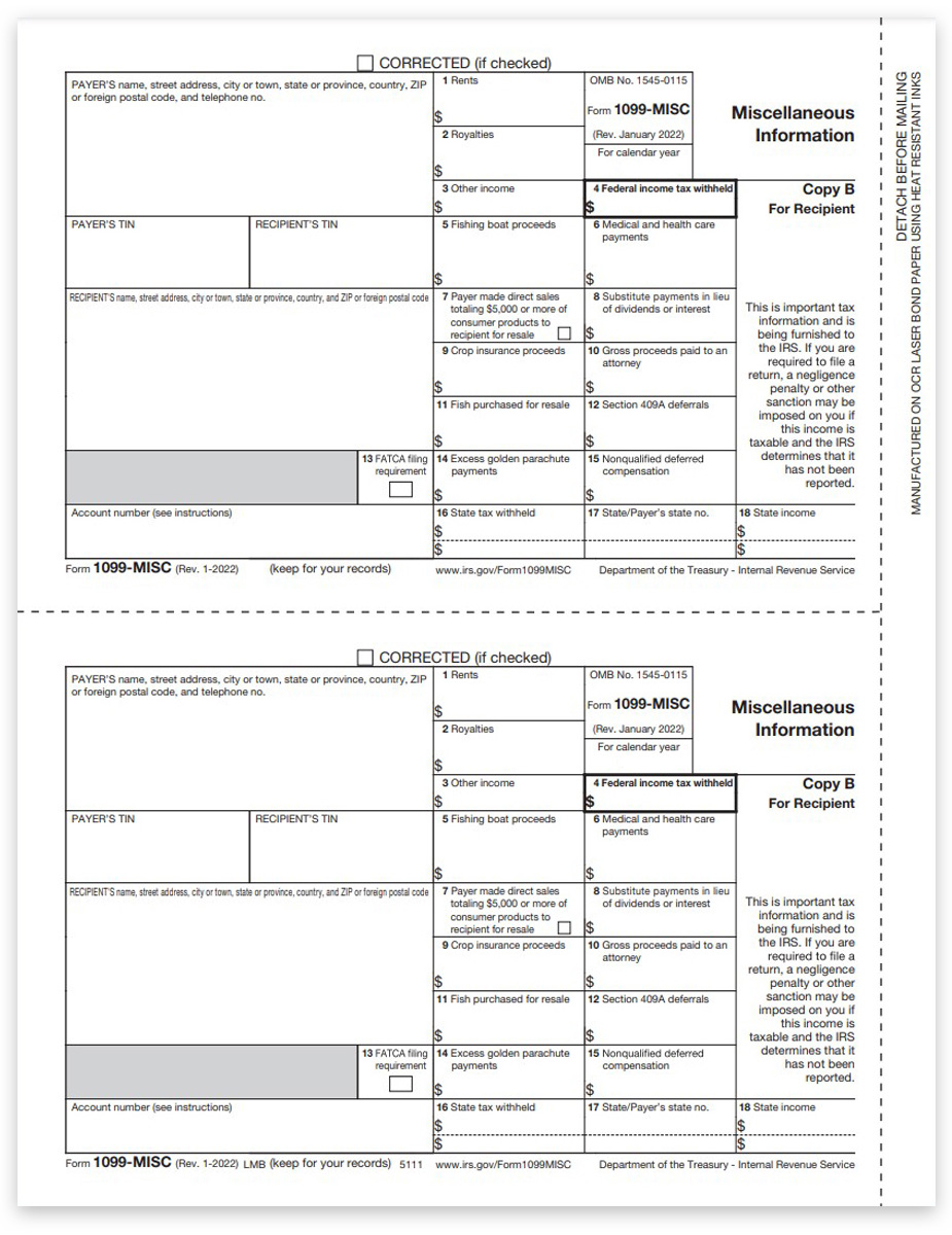 Official 1099 Forms at Discount Prices - DiscountTaxForms